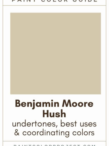 Benjamin Moore Hush Paint Color Guide