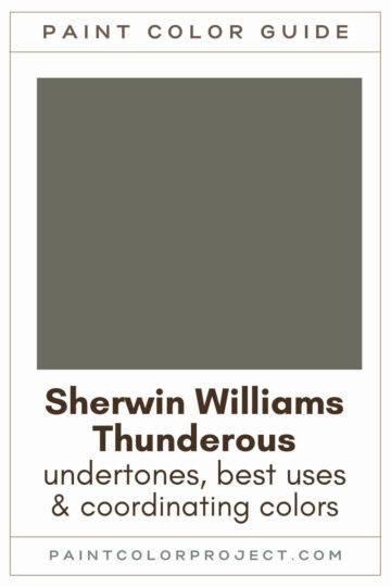 Sw6201 Sherwin Williams Thunderous: A Complete Color Review - The Paint Color ...