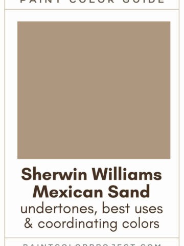 Sherwin Williams Mexican Sand Paint Color Guide