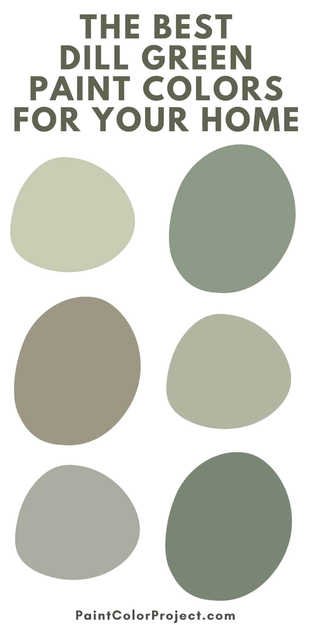 best dill green paint color
