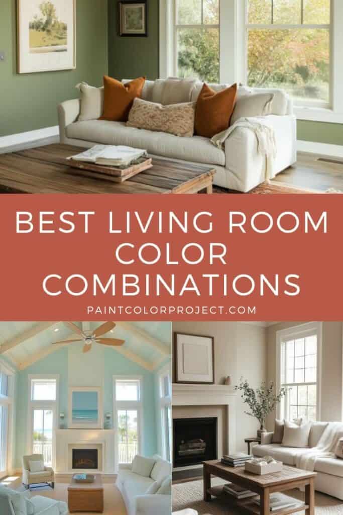 Best Living Room Color Combinations - The Paint Color Project