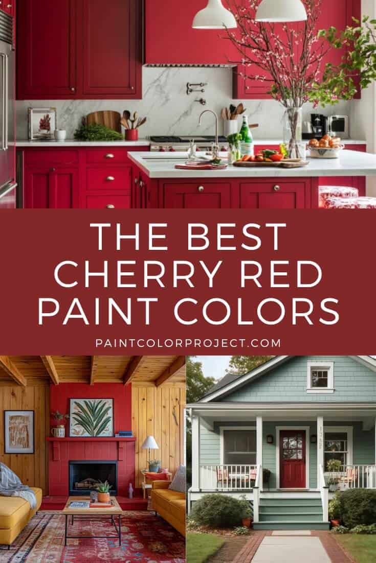 best cherry red paint colors