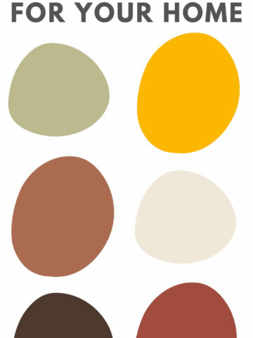 70s style paint colors