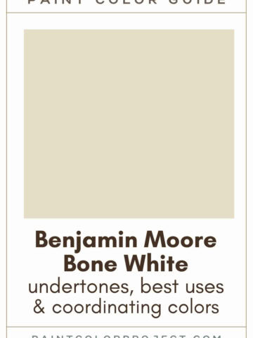 Benjamin Moore Bone White Paint Color Guide