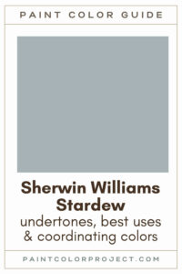Sherwin Williams Stardew Paint Color Guide