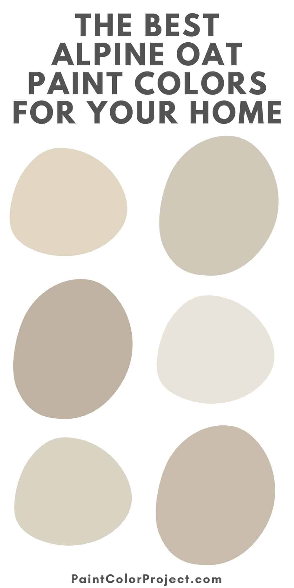 best alpine oat paint colors