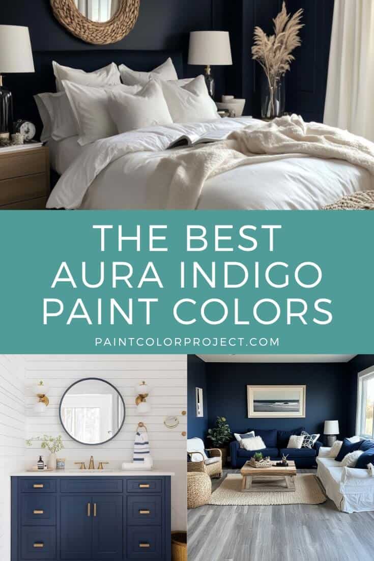 best aura indigo paint colors