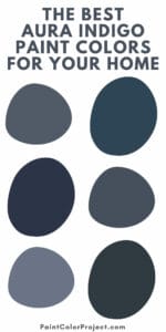 best aura indigo paint colors