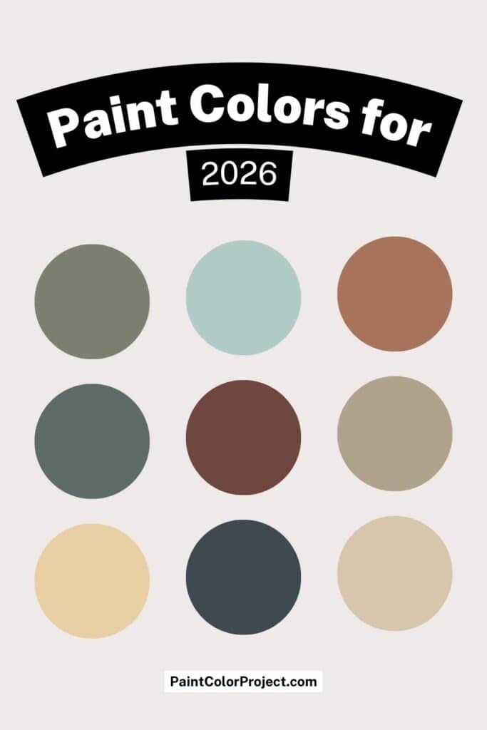 2026 paint color trends