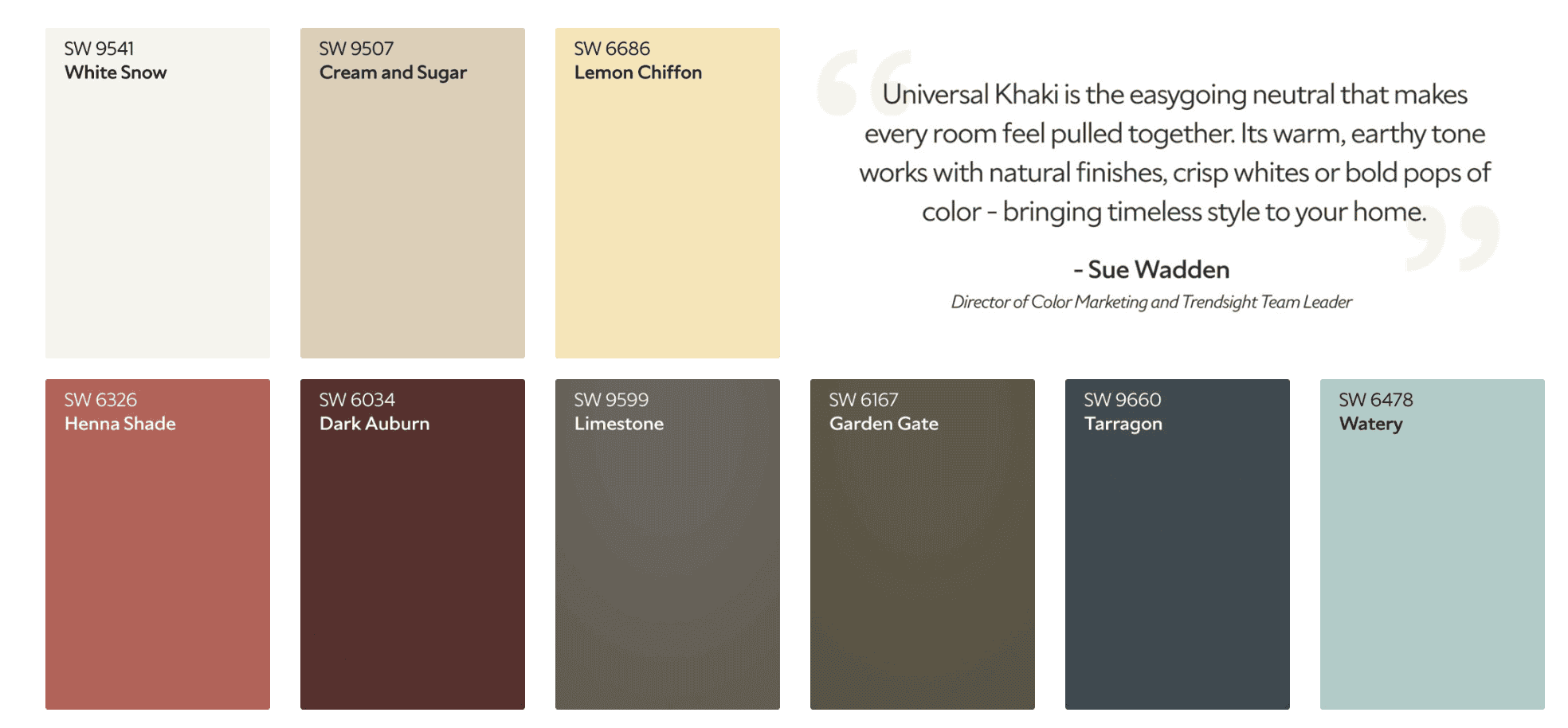 sw 2026 color of the year palette