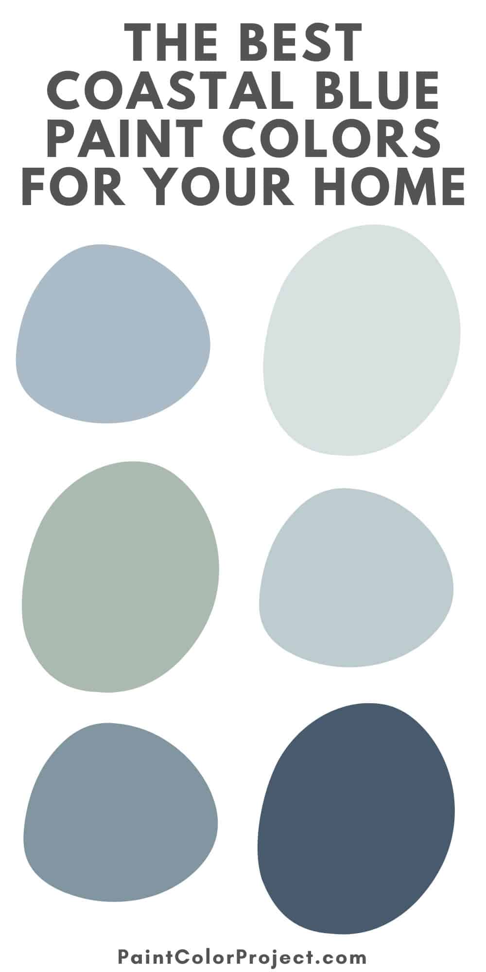 best coastal blue paint colors