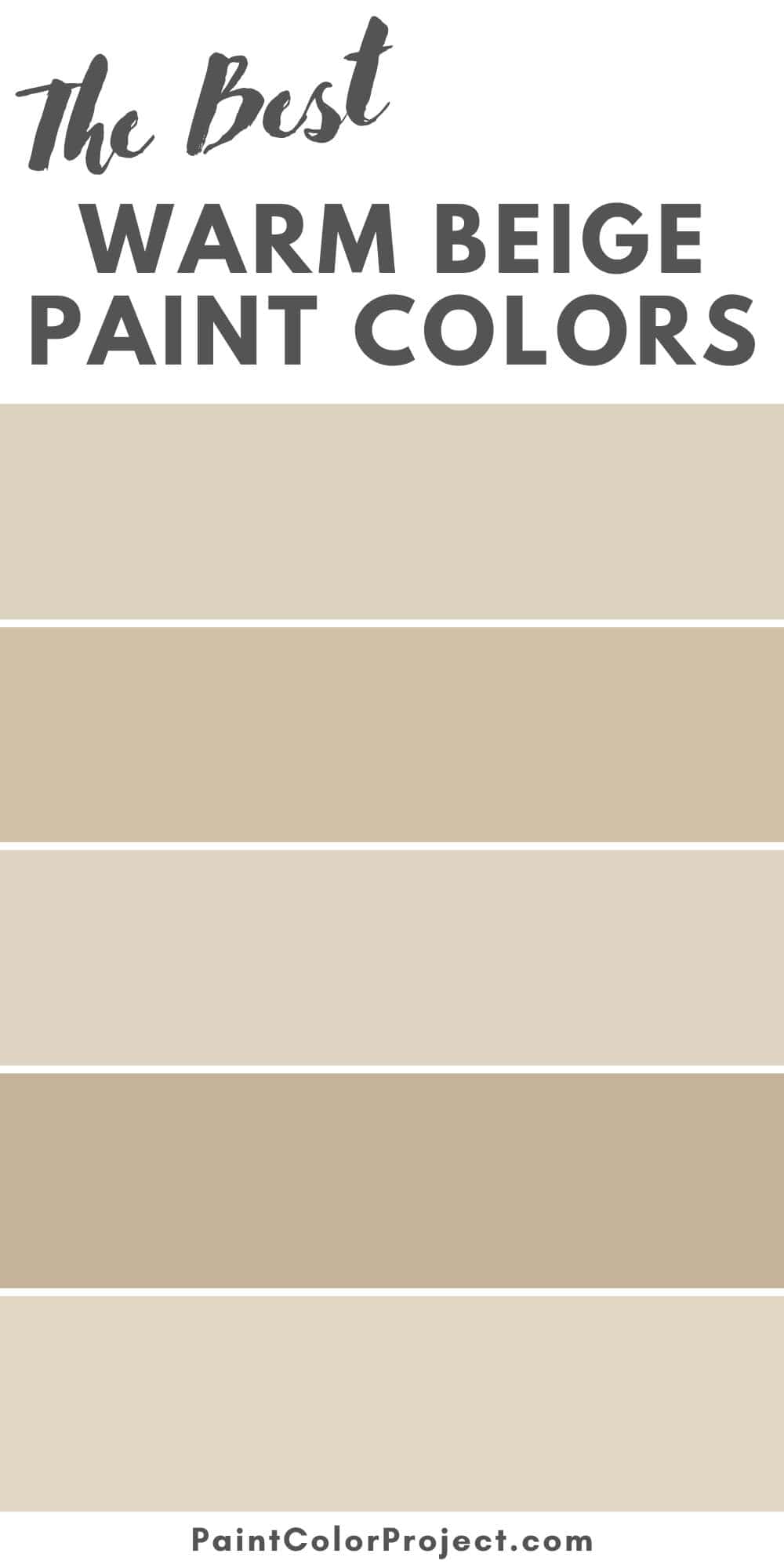 best warm beige paint colors