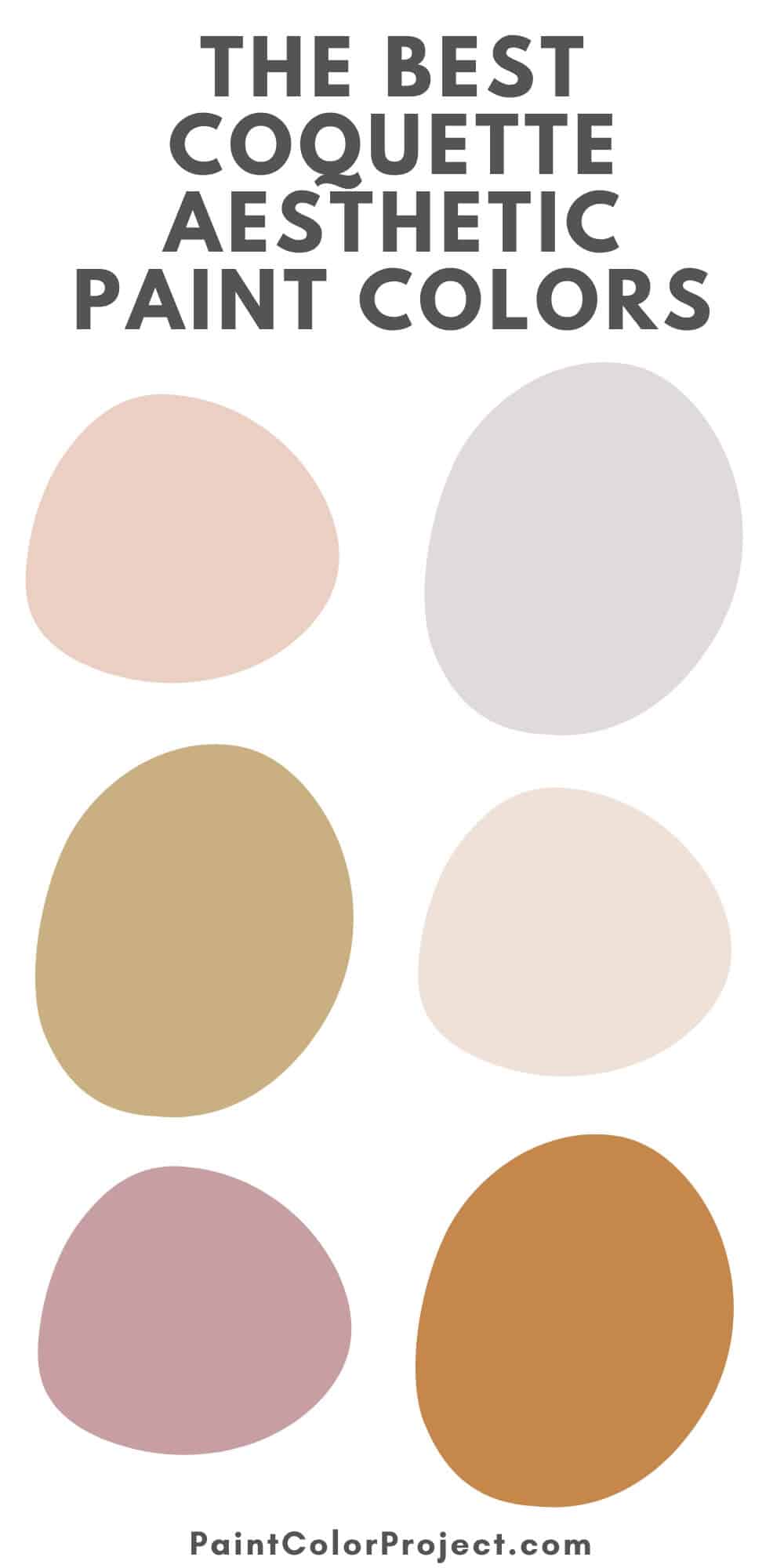 best coquette aesthetic paint colors