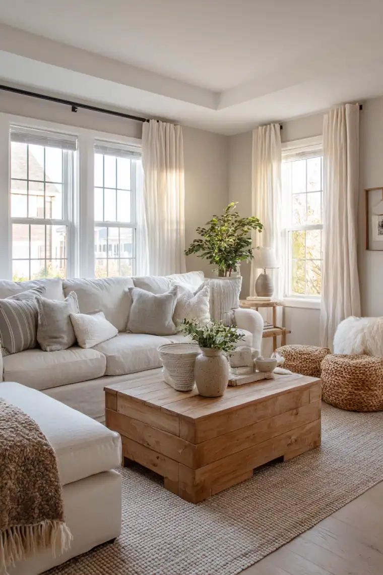 edgecomb gray living room