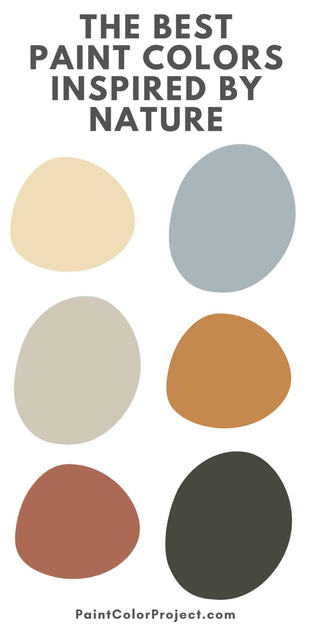 best paint colors inspired by nature
