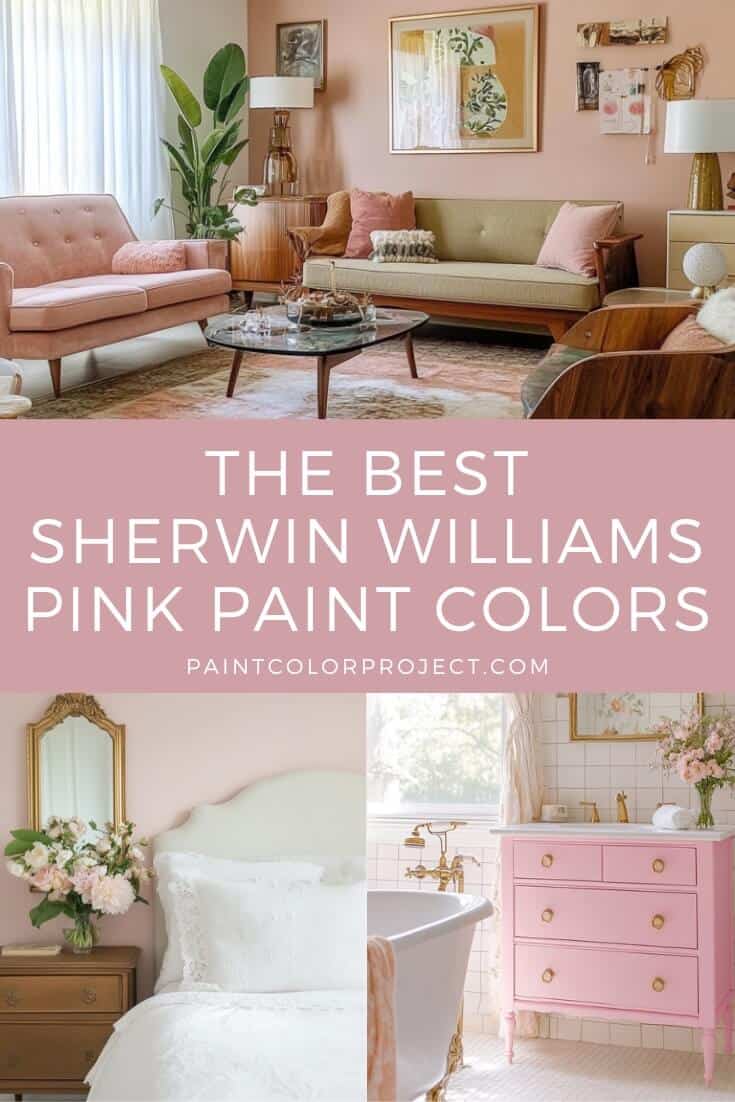 best Sherwin Williams pink paint colors