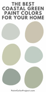 best coastal green paint colors