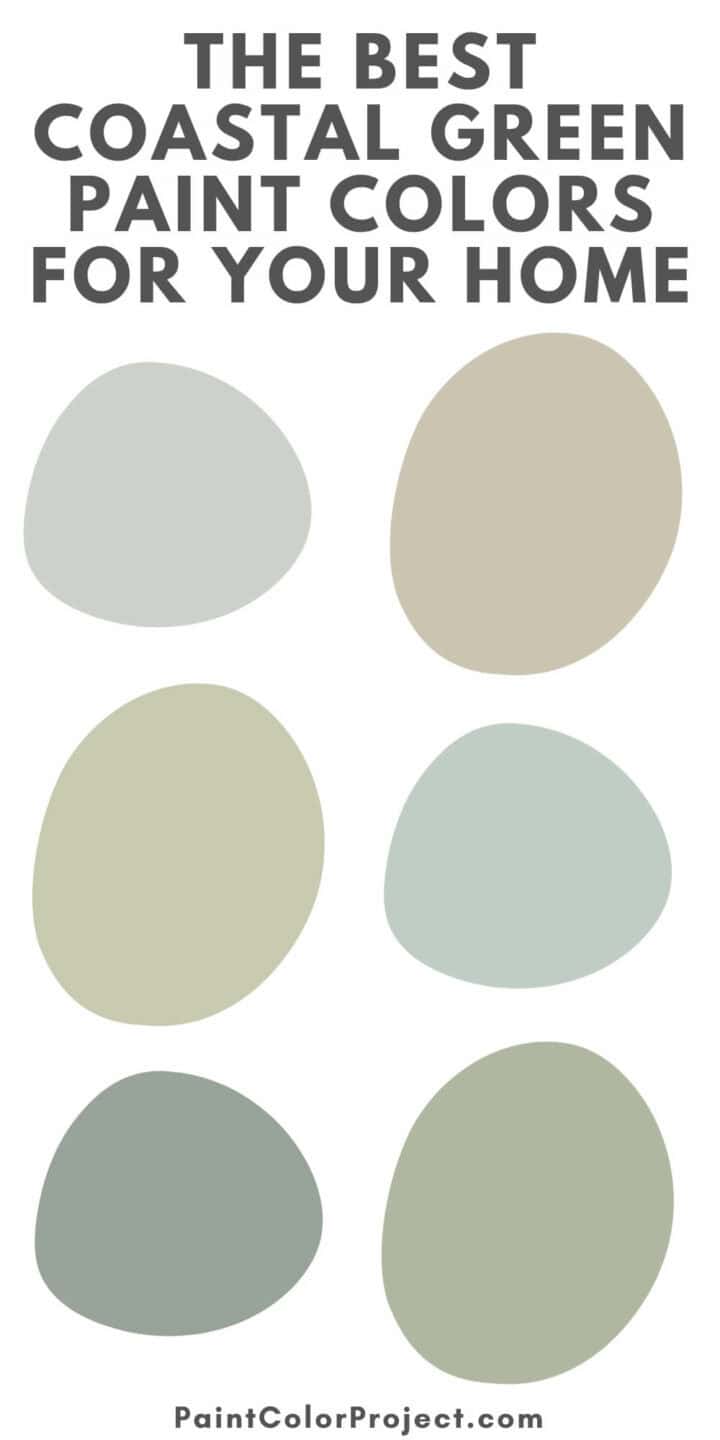 Project Color:green Best Coastal Green Paint Colors - The Paint Color Project