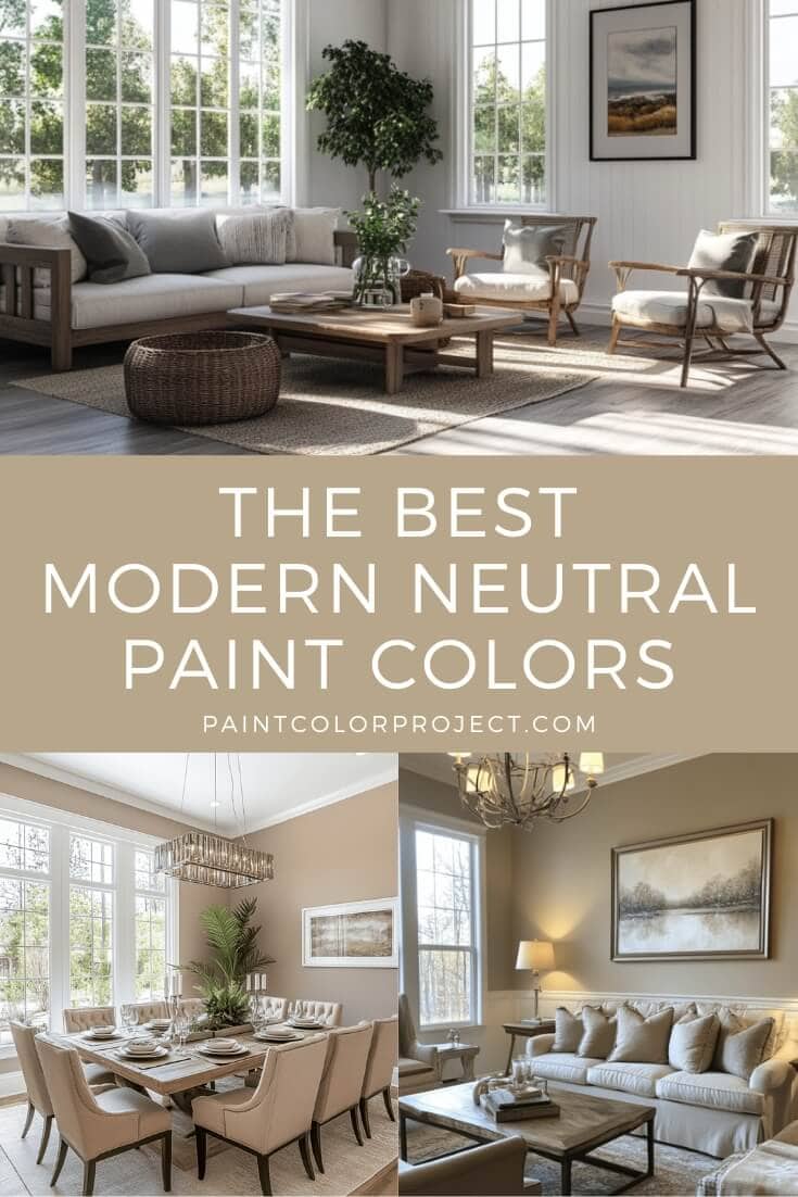 best modern neutral paint colors