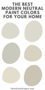 best modern neutral paint colors