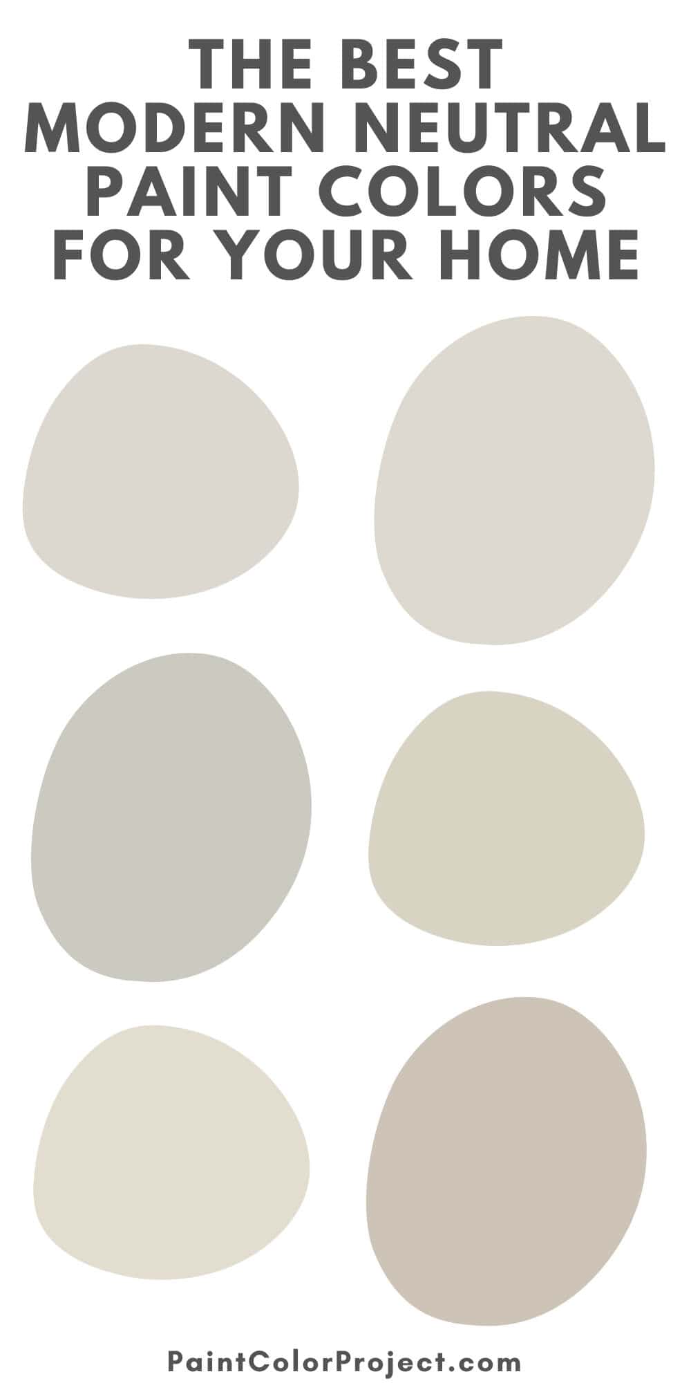 best modern neutral paint colors