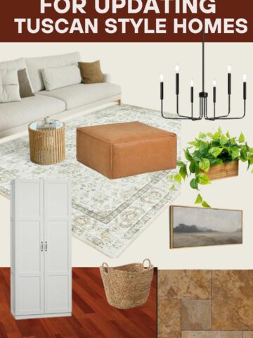 Cohesive Paint Palette for Updating Tuscan Style Homes