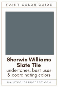 Sherwin Williams Slate Tile Paint Color Guide