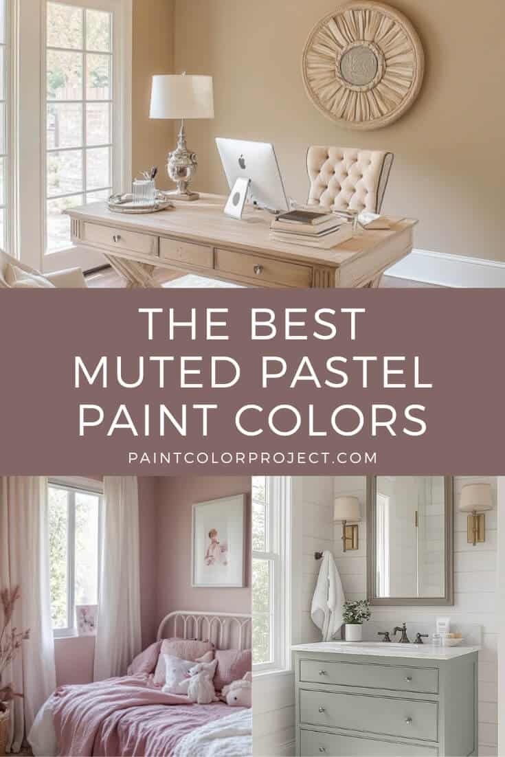 best muted pastel paint colors
