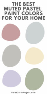 best muted pastel paint colors