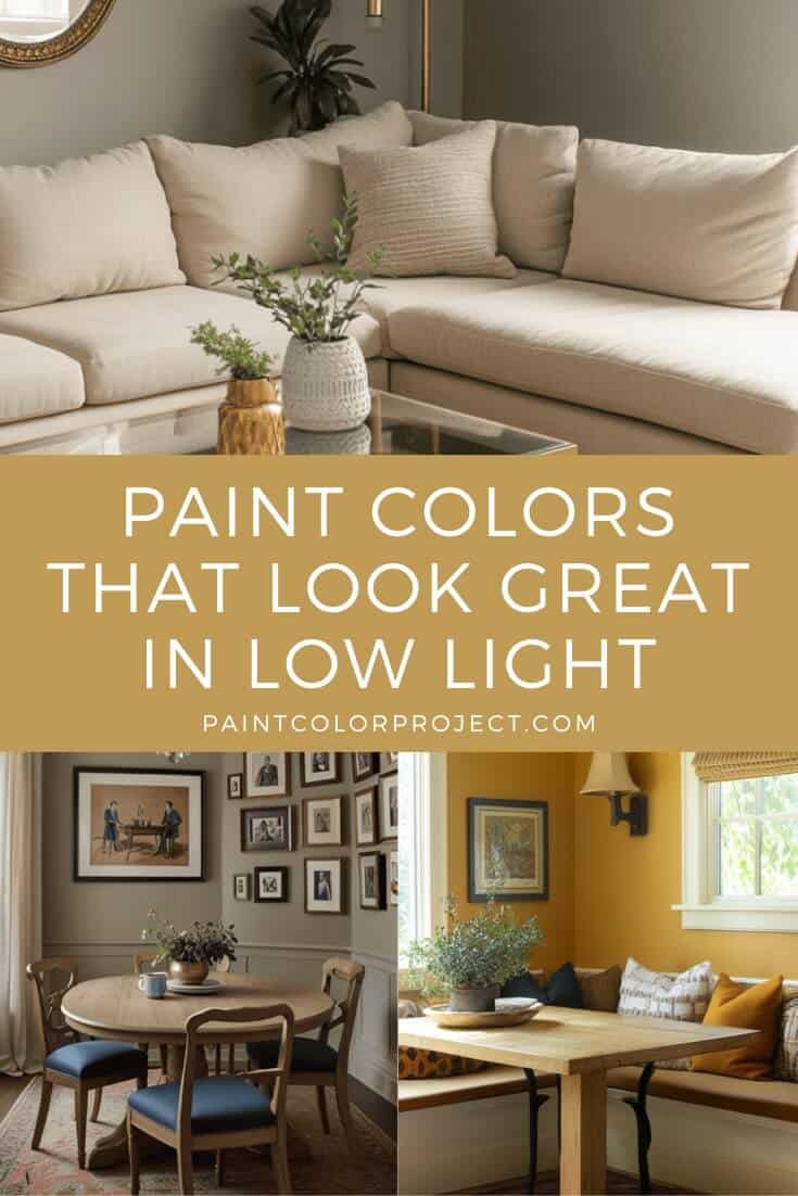 paint colors that look great in low light