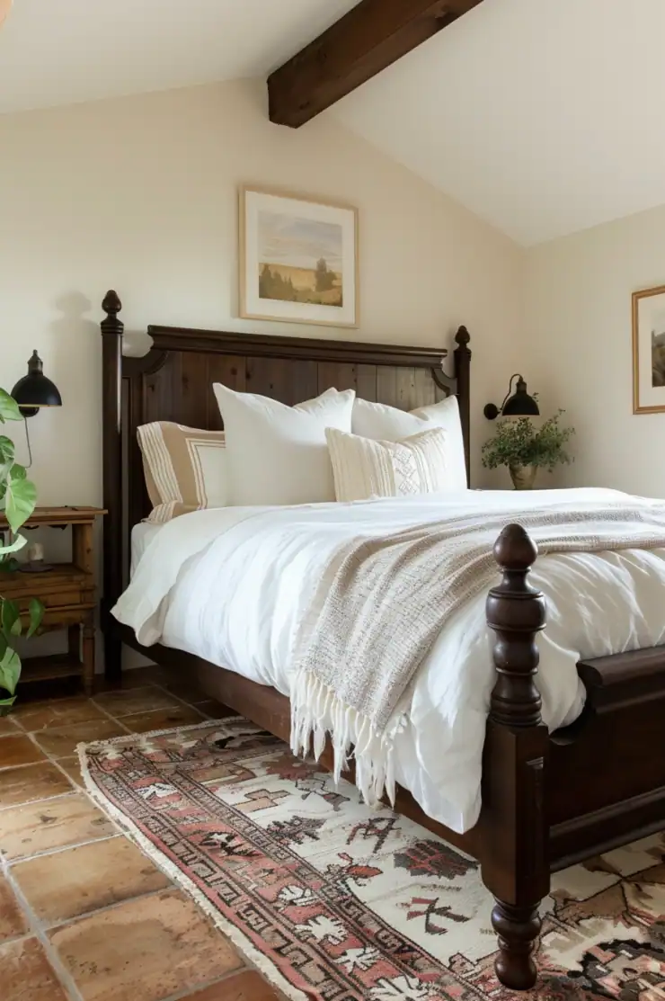 updated tuscan bedroom