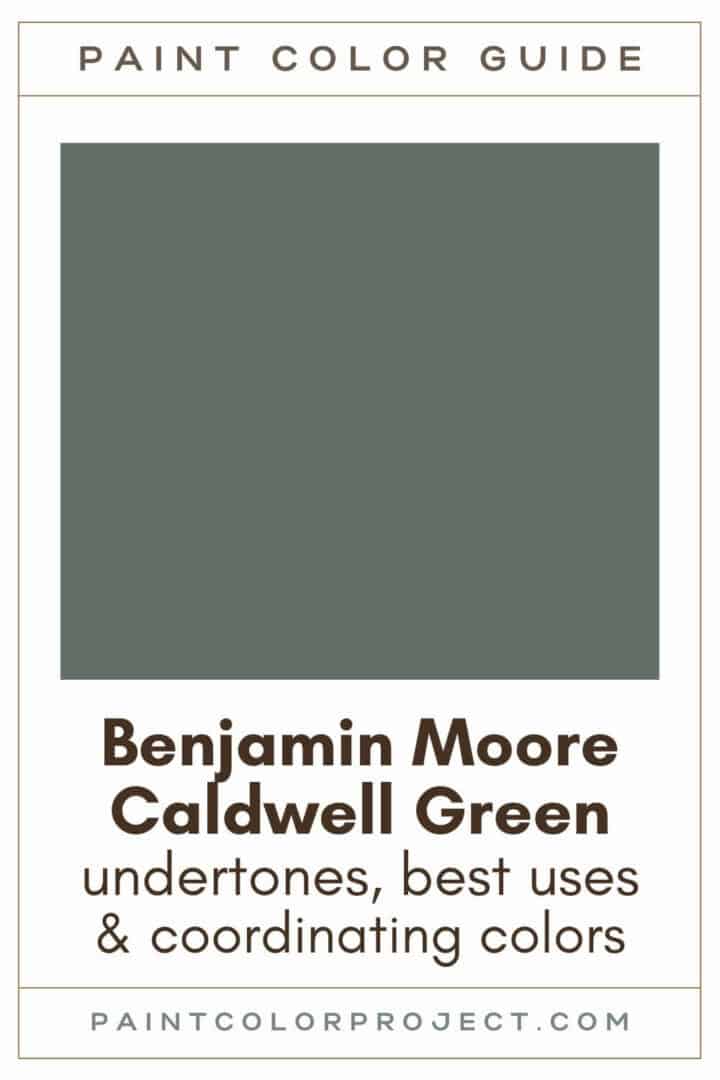 Benjamin Moore Caldwell Green: Complete Color Review - The Paint Color ...