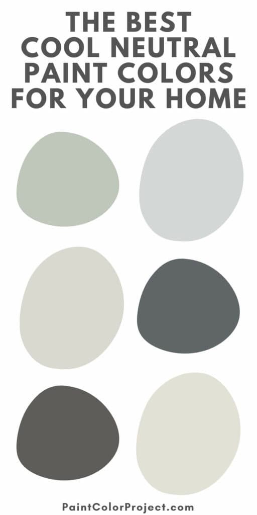 The Best Cool Neutral Paint Colors - The Paint Color Project