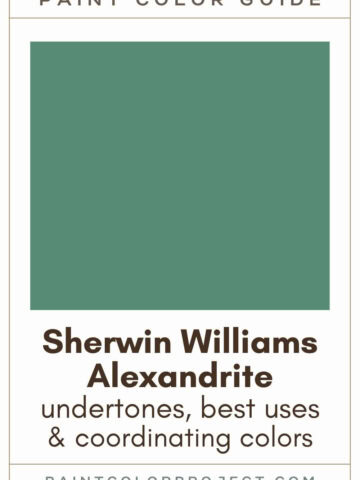 Sherwin Williams Alexandrite Paint Color Guide