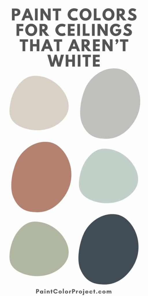 best paint colors for ceilings that aren’t white