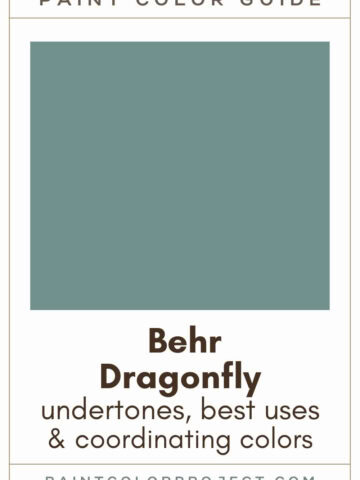Behr Dragonfly Paint Color Guide