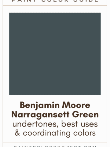Benjamin Moore Narragansett Green Paint Color Guide