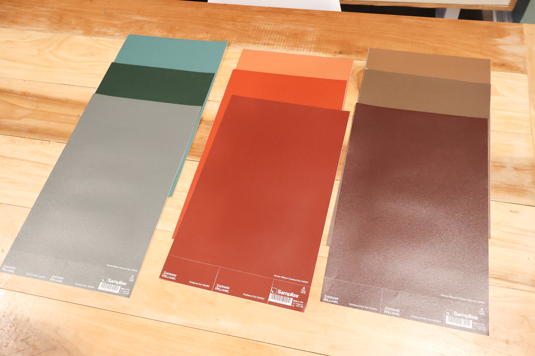 samplize paint samples - trending moody paint colors