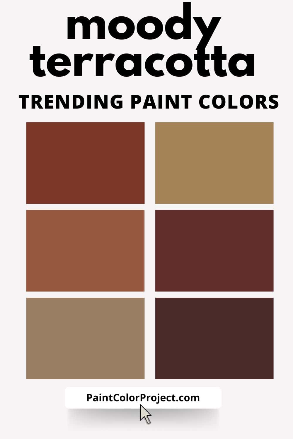 Trending Terracotta & Clay Toned Paint Colors