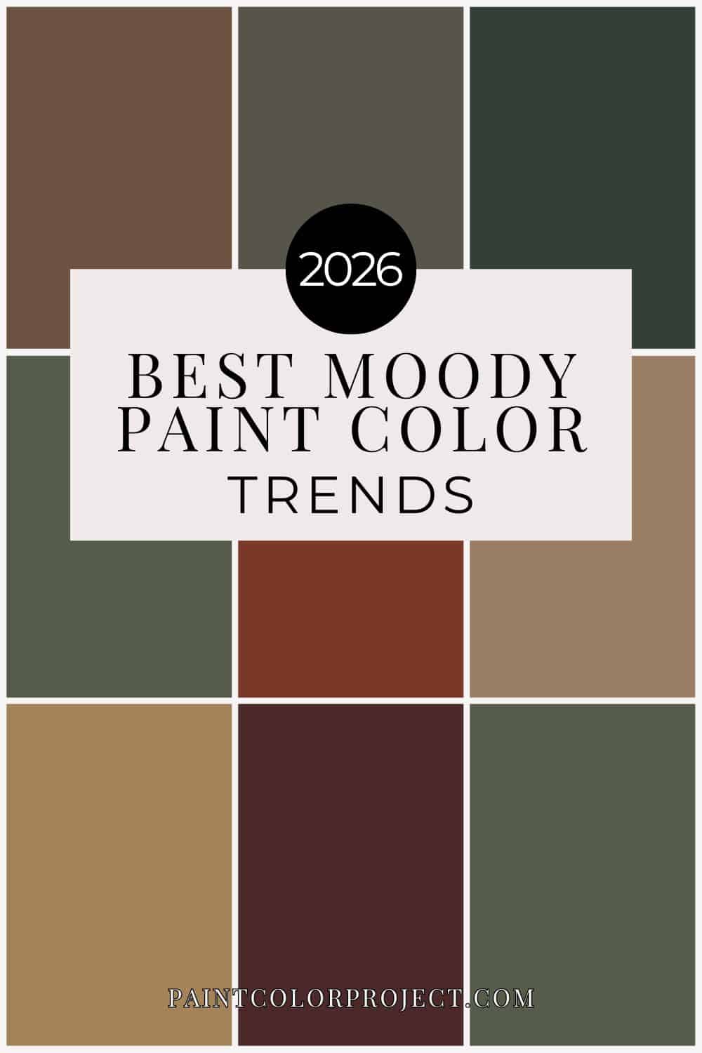 trending moody paint color ideas