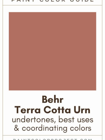 Behr Terra Cotta Urn Paint Color Guide