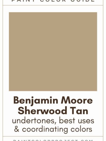 Benjamin Moore Sherwood Tan Paint Color Guide