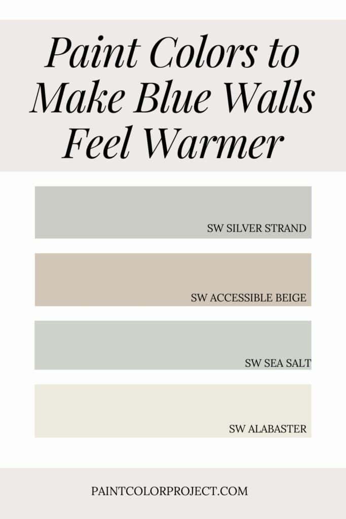 How to Use Cool Blue Walls and Keep Your Home Warm & Inviting - The ...