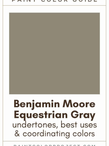 Benjamin Moore Equestrian Gray Paint Color Guide