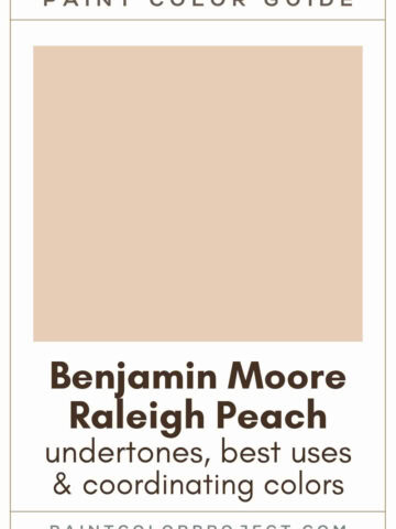 Benjamin Moore Raleigh Peach Paint Color Guide