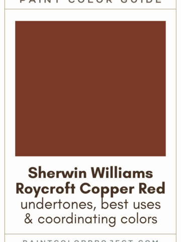 Sherwin Williams Roycroft Copper Red Paint Color Guide