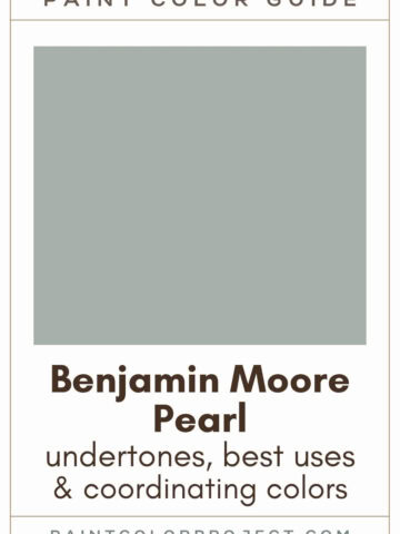 Benjamin Moore Pearl Paint Color Guide