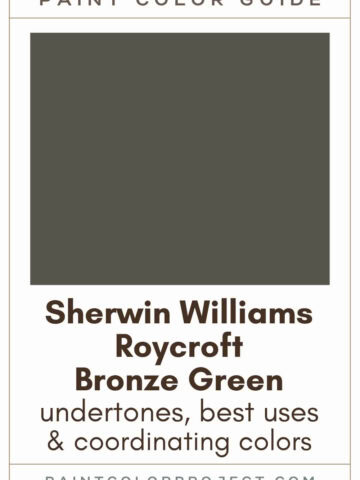 Sherwin Williams Roycroft Bronze Green Paint Color Guide