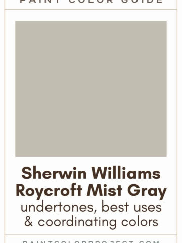 Sherwin Williams Roycroft Mist Gray Paint Color Guide