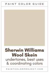 Sherwin Williams Wool Skein Paint Color Guide
